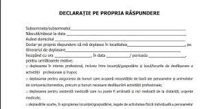 Are un format nou, mai simplu fata de cum o stiam pana acum. DescarcÄƒ È™i CompleteazÄƒ Modelul De DeclaraÈ›ie Pe Propria RÄƒspundere ValabilÄƒ In BistriÈ›a Mesager24 Ro