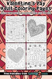 The spruce / wenjia tang take a break and have some fun with this collection of free, printable co. Valentine S Day Adult Coloring Pages Woo Jr Kids Activities Children S Publishing