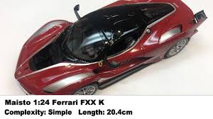 Maisto ferrari f50 1 24. Maisto 1 24 Build Your Own Diecast Ferrari F50 Kit Contemporary Manufacture Diecast Cars Trucks Vans