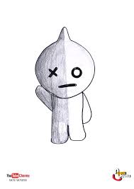 What should i do if i cant draw tata? Artstation Bt21 Drawings Easy Ucu Ucuna