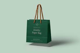 Floating Paper Shopping Bag Mockup Bags Bag Mockup Paper Bag