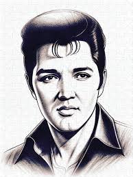 Black And White Elvis Jigsaw Puzzles for Sale