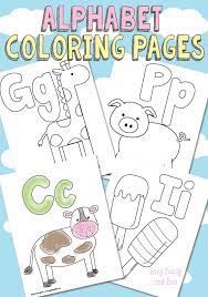 Free alphabet coloring page to download : Free Printable Alphabet Coloring Pages Easy Peasy And Fun