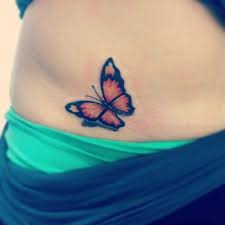 3d Tattoo For Women Hip Tattoo Designs 3d Butterfly Tattoo Butterfly Tattoo