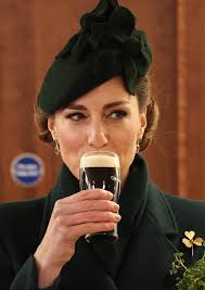 The Princess of Wales is festive in green for St Patrick's Day parade with  the Irish Guards