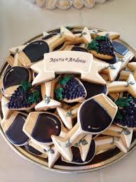 Wine Themed Cookies Bridal Shower Bridal Shower Wine Theme Bridal Shower Wine Wine Cookies