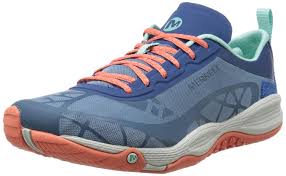 Merrell Allout Soar Womens Low Top Sneakers Blue Tahoe