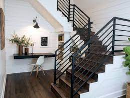 Top 70 Best Stair Railing Ideas Indoor Staircase Designs Interior Stair Railing Rustic Stairs Modern Stairs