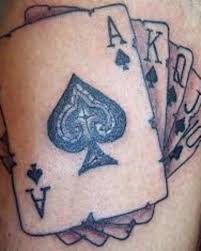 Cards, dice, and money provide connections to real life. Playing Card Tattoo Designs Meanings Pictures And Ideas Tatring Tattoos Piercings