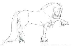 Around 1850, these horses were used by the romanichal peoples of the british isles to pull their mobile homes. Draft Horse Coloring Pages Coloring Home
