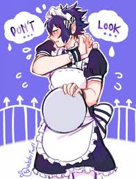 Todoroki in a maid outfit. Bnha Characters In A Maid Outfit Fandom