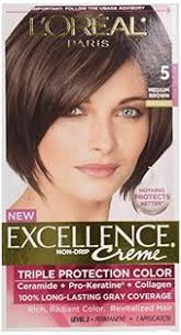 L Oreal Excellence 5 Medium Brown Hair Color 1 Ct Http Www Allbeautysecret Com Loreal E Medium Brown Hair Color Loreal Hair Color Brown Brown Hair Colors