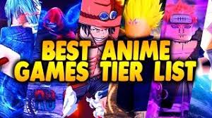 Keep in mind, this tier list is based on abilities, range and damage. Ranking The Best Anime Games On Roblox Of All Time Tier Cute766