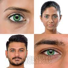 Our colored contact lenses can be worn 8 hours a day and keep comfortable. Emerald Green Blend Natural Colored Contact Lenses 30 Day