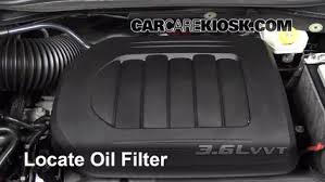 Oil Filter Change Chrysler Town And Country 2008 2016 2013 Chrysler Town And Country Touring 3 6l V6 Flexfuel