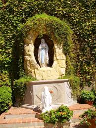 This outdoor cascading fountain features 4 tiered. 31 Grotto Designs Ideas Grotto Design Grotto Marian Garden
