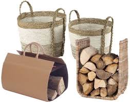 Panier A Buches Les Plus Jolis Modeles Joli Place Panier A Buche Panier Bois Panier