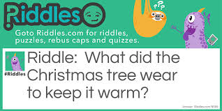 'tis the season for christmas riddles brain teasers! Cold Christmas Tree Riddles Com