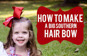 This is a 2 part tutorial. How To Make A Big Southern Bow Northshore Parent