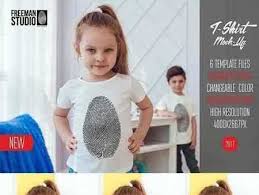 Download 1708209 Kids T Shirt Mock Up Vol 4 2017 1454928 Freepsdvn