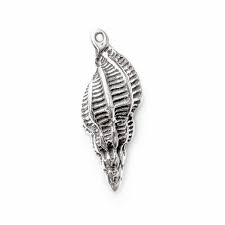 A player has to be in the clockwork suit and wearing the correct fish hat. Sterling Silver Conch Shell Charm