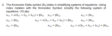 List of delta symbols with html entity, unicode number code. Solved 2 The Kronecker Delta Symbol D Aides In Simplif Chegg Com
