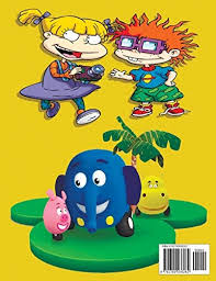 In this picture we see the entire team of jungle junction together. Jungle Junction And Rugrats Coloring Book 2 In 1 Coloring Book For Kids And Adults Activity Book Great Starter Book For Children With Fun Easy And Relaxing Coloring Pages By Westfild Angela