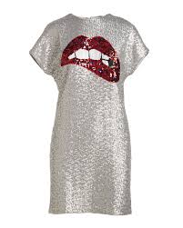 Aidan By Aidan Mattox Sequin Short Sleeve Biting Lips Cocktail Dress Aidan Mattox Sequin Sequin Cocktail Dress Long Sleeve Tee Dress