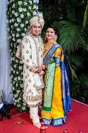 Anagha And Ashish Tie The Knot At The O Hotel Pune In 2020 South Indian Weddings Marathi Bride Bridal Pictures