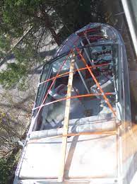 Any Pix Of Boat Cover Supports Dual Console The Hull Truth Boating And Fishing Forum
