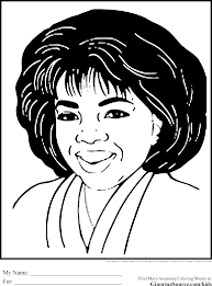 The lives and achievements of notable african americans spring to life in this carefully researched and finely rendered coloring book. Black History Coloring Pages Oprah African American Kids Books Coloring Home