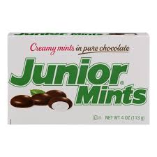 I love junior mints and with the world in turmoil , even though i went off of sugar for health reasons, i so i ordered a 24 pack of jr. Junior Mints Creamy Mints In Pure Chocolate 4 Oz Instacart