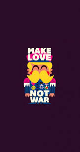 Make Love Not War Iphone 6 Wallpaper Wallpaper Iphone Cute Cute Wallpapers