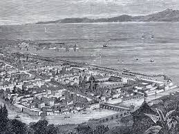 1880 Birds-eye View of Manilla, Luzon ...