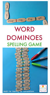 Homemade Word Dominoes Game For Cvc Words Teaching Phonics Phonics Activities Teaching