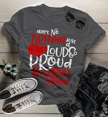 Choose from over 11,000,000 unique tees. Women S Funny Baseball Mom T Shirt Loud Proud Mama Shirts No Drama Gam Shirts By Sarah