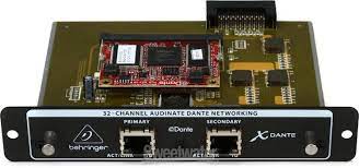 Maybe you would like to learn more about one of these? Behringer X Dante 32 Channel Dante Expansion Card Sweetwater
