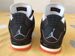 The upper is composed of black and starfish orange metallic mesh that. Where To Buy Air Jordan 4 Wmns Starfish Cw7183 100 Nice Kicks