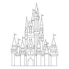 How To Draw The Disney Castle Step By Step | Disney Castle, Castle Drawing,  Castle