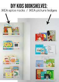 Using Ikea Picture Ledges As Bookshelves In A Nursery Bookshelves Kids Bookshelves Diy Ikea Kids Bookshelf