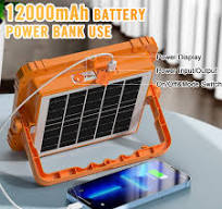 100W LED Solar Work Light, 466 LED 10000LM Magnetic ...