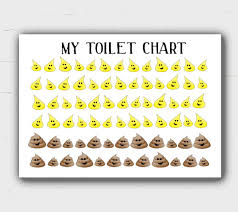 kids toilet chart potty training reward chart kids wees and poos star chart incentive chart