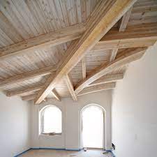 Tetto Bianco Spazzolato Decapato Tetto Soffitti A Travi Soffitto Con Travi In Legno Soffitti Con Travi A Vista