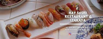 Hay Sushi Home Toronto Ontario Menu Prices Restaurant Reviews Facebook