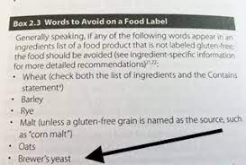 Brewer S Yeast And Gluten Gluten Free Watchdog