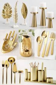 Intensify your home's glow with a stylish scattering of golden home accessories. Beautiful Gold Home Decor Accents Ideas Gold Home Decor Gold Home Accessories Gold Bedroom Decor