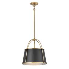 Hinkley Clarke Warm Brass One Light Chandelier 4894ws Bellacor