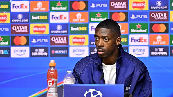 Chris - Ousmane Dembélé is a doubt for PSG v Arsenal next week. | Facebook