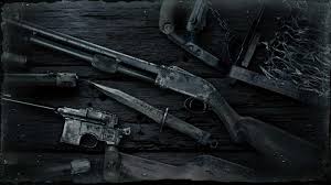 The full release of the game launched on 27 august 2019 for microsoft windows, it was also released on xbox one on 19 september 2019 and playstation 4 on 18 february 2020. The Hunt Showdown Weapons 1920x1080 Wallpapers