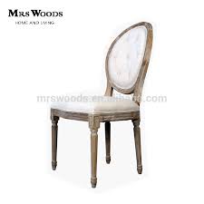 French Style Oak Wood Button Tufted Round Back Fabric Dining Chair Buy Round Back Dining Chair Round Back Chair Button Tufted Round Dining Chairs Product On A Fabric Dining Chairs Round Back
